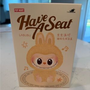 100% Authentic Pop Mart Labubu 'Have A Seat' Blind Box